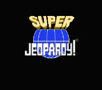 Super Jeopardy! (USA) screen shot title